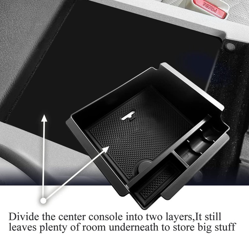 Vesul Center Console Armrest Storage Box Compatible with Nissan Maxima