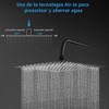 Regaderas para Baño 12 Pulgadas Con Brazos de Ducha de
