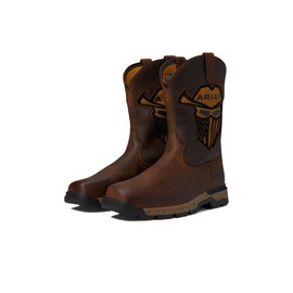 ARIAT Men's Rebar Flex Western VentTEK Incognito Work Boot - Dark Earth/Golden Wheat, 10 Wide