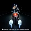 American Eagle-Projection LED Wings/by Terminal Velocity Motorcycle Accessories. Underglow Lights