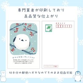 Alneka Winter Look Postcard with Postcard Stamp (1)
