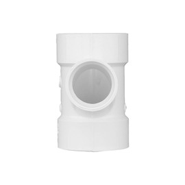 CHARLOTTE PIPE 3 x 3 x 2 DWV SANITARY TEE REDUC DWV (DRAIN, WASTE AND VENT) (1 Unit Piece)