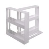UPP Spice Rack, Extendible White, Rotating Organiser System for Spices