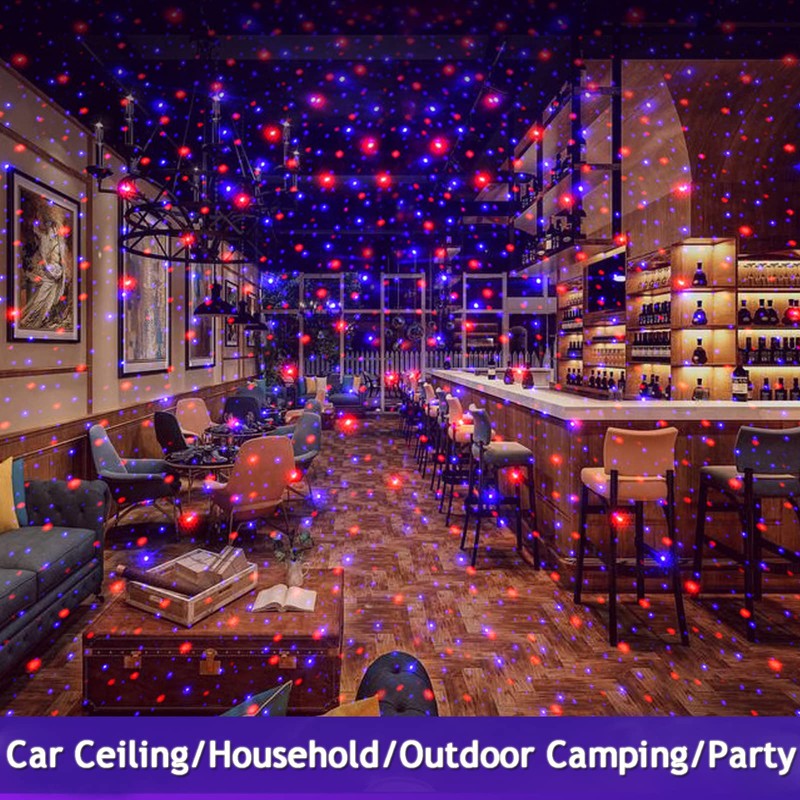 Car Roof Star Night Light, VOVCAMLS USB Projector Night Light