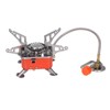 Foldable Camping Stove Stainless Steel Aluminum Alloy Portable Backpacking Stoves