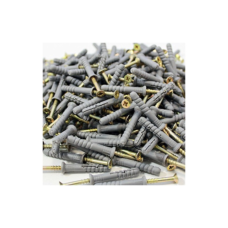 Impact Dowels 6 x 80-100 Pieces Nail Dowels Cross Slot