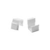 TENINYU (20-Pack) Blank Keystone Jack Inserts for Wall Plate, White