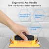 EMAGEREN Handle Sander with Sponge Handle, Sandpaper Holder Manual Hand