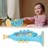 Horn Toy Simulation Design Dynamic Lighting Effect Musical Instrument Horn