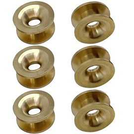 6 Pieces String Trimmer Head Eyelet Trimmer Head Eyelet Sleeves Replacement Weed Eater Head Eyelet Sleeve