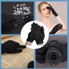 Black Cotton Gloves, 24 Pairs Cotton Gloves for Dry Hand