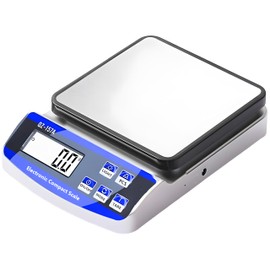 Retoo Digital Kitchen Scales Made of Stainless Steel, Load up to 15 kg and Accuracy up to 1 g, Digital Scales with LCD Display, Scales with Tare Function and Count Function, Perfect for Kitchen, Shop