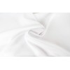 GEFEII Kitchen 54 inch Square Tablecloth Solid Polyester White Tablecloths