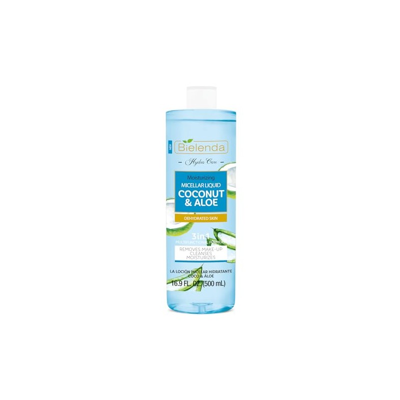 Hydra Care Coconut and Aloe Moisturizing Micellar Liquid for Dry