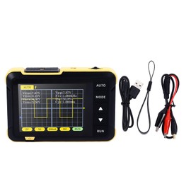 Mini Osciloscopio Digital de Mano Osciloscopio Compacto de Mano Osciloscopio Digital Portátil para Principiantes Enseñanza Mantenimiento DSO152