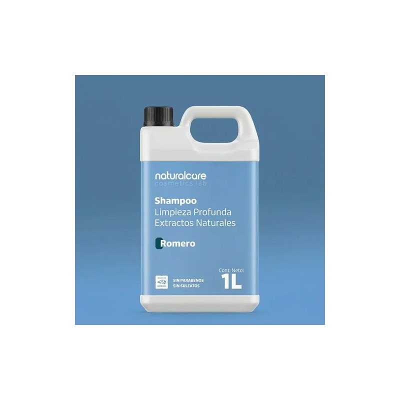 Shampoo De Limpieza Profunda Con Romero Y Keratina 1 L