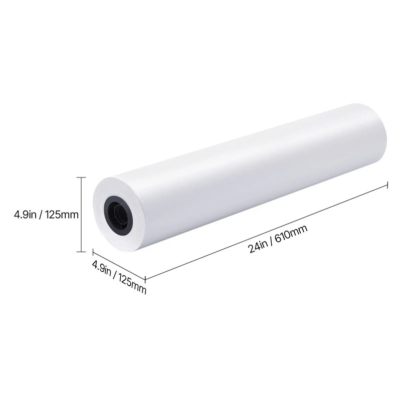 24 in X 300 ft Wide Format Paper 2 Rolls