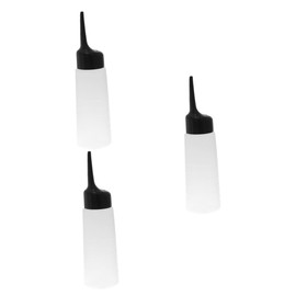 TEHAUX Pcs Plastic Scalp Alicator Bottle Measuring Scale and Slant Tip for Easy Hair Parting and Mixing