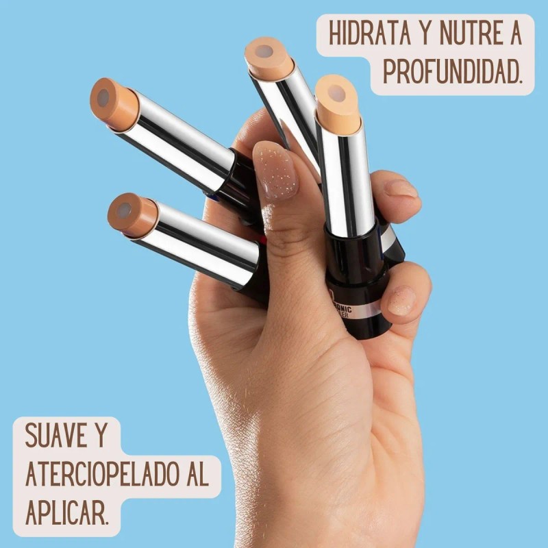 Goc, Corrector En Crema Con Ácido Hialurónico, Ligero Tono Tono