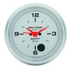 Auto Meter 4485 Ultra-Lite Clock,white,2.625 in.