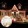 Booaee Pack of 120 Christmas Light Clips, Christmas Light Clip,
