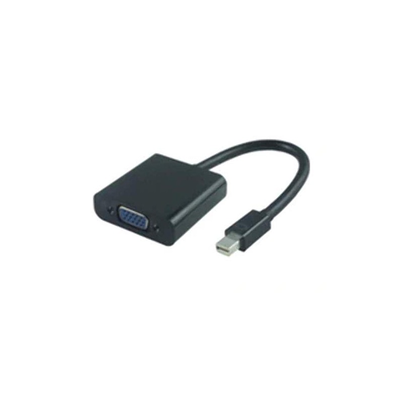 MicroConnect MDPVGA2B - Active Mini DP - VGA Adaptor -