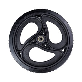 UNLICON-Wheels for rollator Walker Wheelchair Walker Wheels, 10 inches, PVC, Set of 2