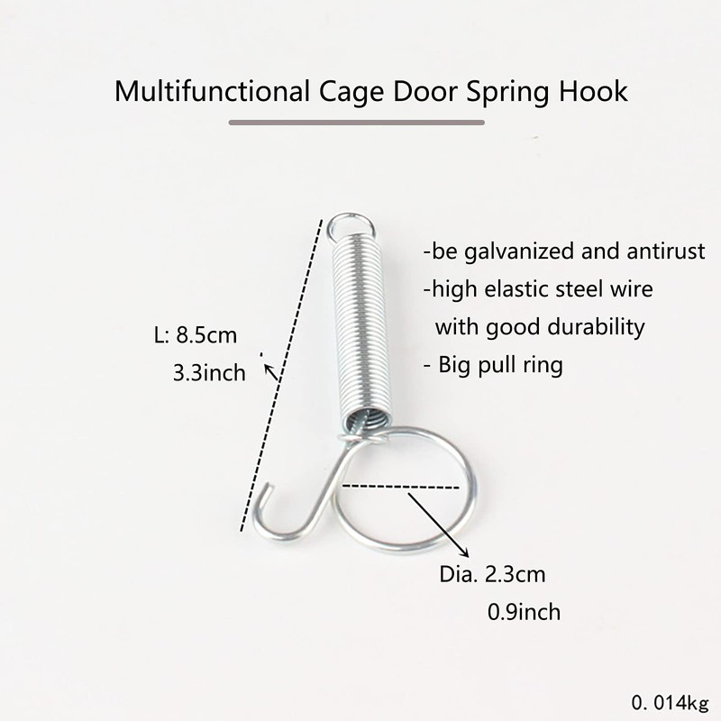 Spring Cage Latch Door Spring Hook Metal Finger for Fixing