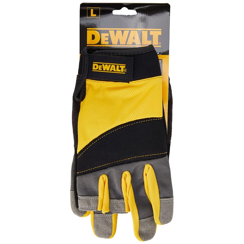 Dewalt dpg214l – Protection Gloves, Reinforced (3 Fingers, Size L