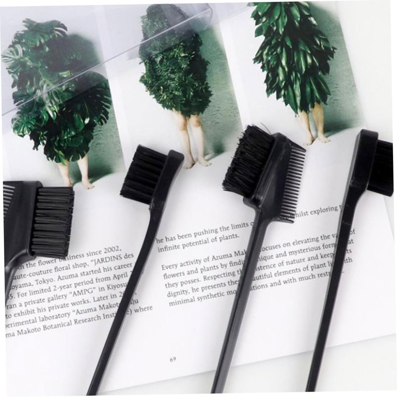 Outanaya 4Pcs Double Ended Eyebrow Brushes Hair Combs Set for