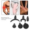 6pcs Deep Tissue Massager Head Set EVA Replaceable Head Attachment