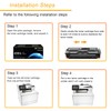 410A CF410A Black Toner Cartridge Replacement for HP 410A Color
