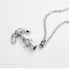 OutstandLong Anchor Urn Necklaces for Human Ashes Memorial Cremation Women