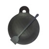 naksha Traditional Iron tawa,dosa Tawa,pan,Kallu Large Size (Black,8mm Thick) (13inch)