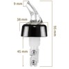 Measured Liquor Bottle Pourers 12Packs — 1oz/30ml Quick Shot Bottle