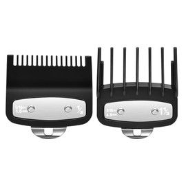 Tiardey 0.5 Clipper Guards for Wahl Cordless Clipper Cutting Guards for Wahl 0.5 with Metal Clip 1/16 Inch and 3/16 Inch (1.5 and 4.5 mm)