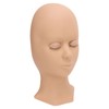 Lash Mannequin Head Soft Silicone Replaced Eyelids Mannequin Head for