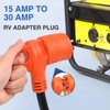 Nilight 15 to 30 Amp RV Power Adapter 110 Volt