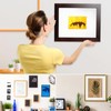 100 Pcs D Ring Picture Hangers,Small Triangle Ring with 100pcs