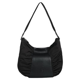 TOM TAILOR Denim Benja Women's Hobo Bag Shoulder Bag Medium Black, black, M, 004096
