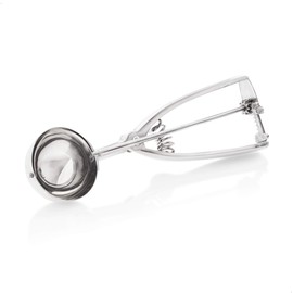 Faimex Ice Cream Spoon Long for Ice Cream Ice Cream Spoon Stainless Steel Ice Scoop Ball Shaper Ice Scoop Spoon for Ice Cream Puree Rice Ice Scooper with a Ball Diameter 6.3 cm