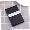 OHPHCALL Big Capacity Pu Leather Business Card Holder Stylish Name