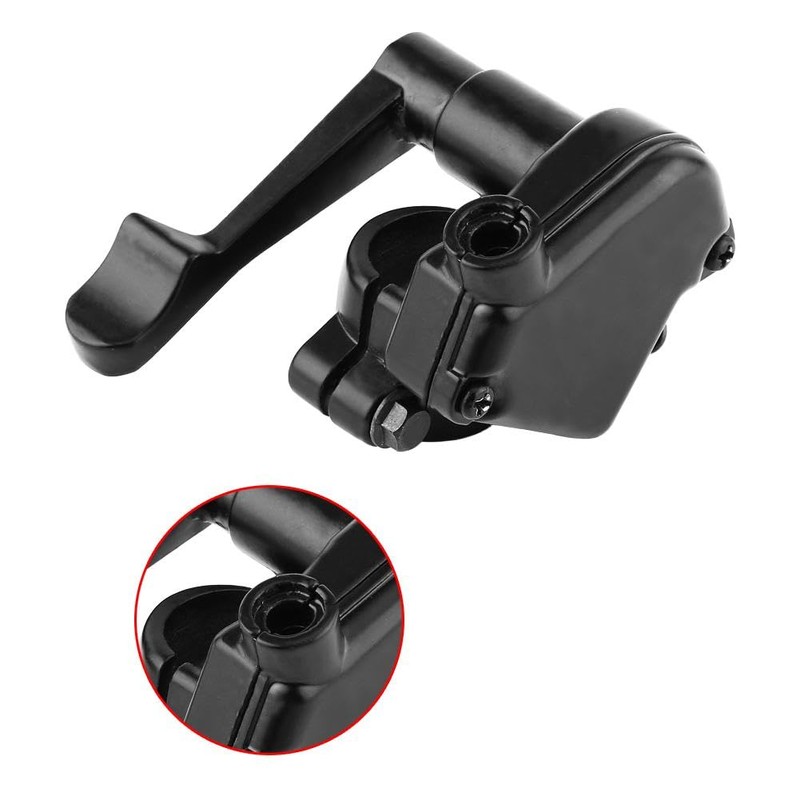 Jadeshay Thumb Throttle Cable Accelerator, Aluminum Thumb Accelerator Controller Throttle