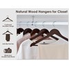 StorageWorks Wooden Hangers 20 Pack, Wood Coat Hangers for Closet,