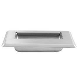 uxcell 4-3/4-inch x 2-3/4-inch Recessed Type Flush Pull Door Handle 304 Stainless Steel