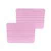 2 pcs. Pink Vinyl Scrapper Tool, Decal Applicator for Crafters