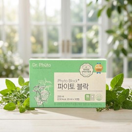 Dr. Phyto Phyto Block Triticum peach extract Extract LHF618 Seasonal change 1 box 10 bottles / 닥터파이토 파이토블락 삼백초 추출물 삼백초추출물 lhf618 환절기 1박스 10병