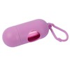 PawComfort Dog Poop Bag Dispenser – Lightweight Capsule Shape for