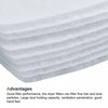 sourcing map Universal Cloth Dryer Air Intake Filter, Cotton 160x62mm