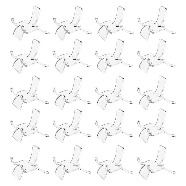 CENPEK 20 Pieces Acrylic Display Stands for Crystal Display Stands